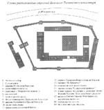 План Тихвинского монастыря
